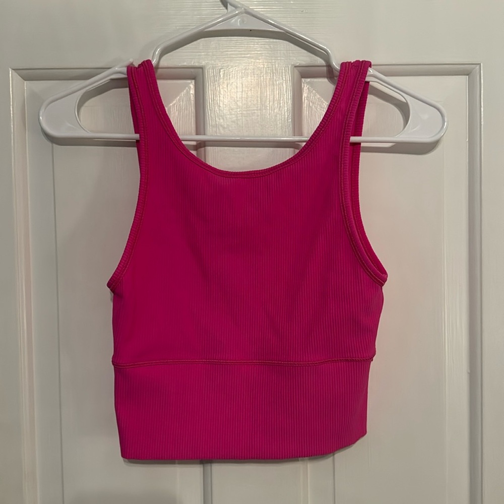 Ribbed lululemon top